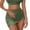 Army Green, variant on Women's Bikini Bottoms High Waist Swim Skirt with Mesh Cover Up Beach Skirts