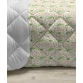 thumbnail image 3 of Nature Art Down Alternative Comforter, Pastel Spring Natural Leaves Hand Drawn Sketch Style Forest Plant Monochrome Design, Microfiber Quilt for All Season, 5 Sizes, Green, by Ambesonne, 3 of 3