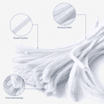 thumbnail image 4 of 100 Pieces 7mm x 12 Inch Pipe Cleaners, Thick Fuzzy White Chenille Stems for Craft Supplies Kids DIY Art Decorations, 4 of 6