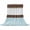 Brown Blue, variant on Abstract Cowhides Throw Blanket for Couch, Soft Lightweight Flannel Fleece Blanket, Brown Beige Animal Fur Texture Microfiber Plush All Season Decorative Blankets Gifts for Sofa Office Lap 30"x40"
