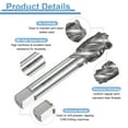 thumbnail image 3 of Uxcell Spiral Flute Thread Tap M20 x 1.5 Metric Machine Taps HSS6542 Uncoated, 3 of 6