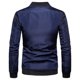 thumbnail image 4 of Hombres Casual Slim Fit Delgado Sólido Ligero Outwear Sportswear Chaqueta Abrigo Pompotops  oipoqjl11481, 4 of 9