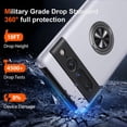thumbnail image 2 of KOMI for Google Pixel 7 Pro Case, Slim Fit Case for Pixel 7 Pro with Invisible Ring Kickstand, [Military Grade Drop Tested] Dual Layer Shockproof Protective Phone Case for Pixel 7 Pro 6.7", Silver, 2 of 5