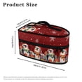 thumbnail image 6 of HELLHERO Handheld Steamer Iron Storage Bag Christmas Penguin Gift Pattern Durable Handheld Travel Steamer Organizer Fits Traveling Outing, Case Only, 6 of 6