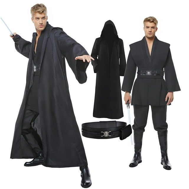 Set completo de disfraz de túnica para Halloween de Cosplaysky para hombre