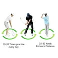 thumbnail image 6 of Golf Swing Training Aids Rope Golf Exercises Rope Golf Swing Trainer Equipment Practice Rope for Strength & Training Arm, 6 of 9