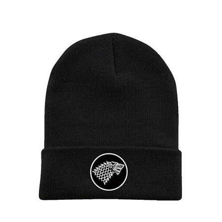 - Game of Thrones Stark Sigil Cuff Beanie Hat
