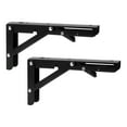 thumbnail image 1 of TIMIFIS Toothbrush Holders Bracket Wall Bracket Partition Folding Shelf， Foldable Triangular Partition Bracket Liq Uid Lawn, 1 of 1