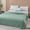 Mint Green, variant on JOGZMZ Summer Cool Blanket, Solid Double Bedding Quilt for Summer Night, Queen Size Summer Comforter Breathable Bedding for All Season (60×80 Inch)