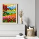 thumbnail image 2 of Hilo Algodón Ecológico Bordado Punto Cruz Flora Jardín Impreso 11CT 40x55cm, 2 of 9