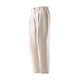 thumbnail image 1 of Pantalones coreanos de poliéster ligero y fino para hombre, cintura elástica, pantalones holgados semianchos, traje drapeado, pantalones casuales para hombre, VeranoBeige, 1 of 5