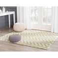 thumbnail image 3 of Contemporary Rug - Cambridge Wool Pile -Ivory/Light Green Style-C-Color:Ivory/Light Green,Design:Contemporary,Shape:Small Rectangle,Size:6'L x 4'W, 3 of 5