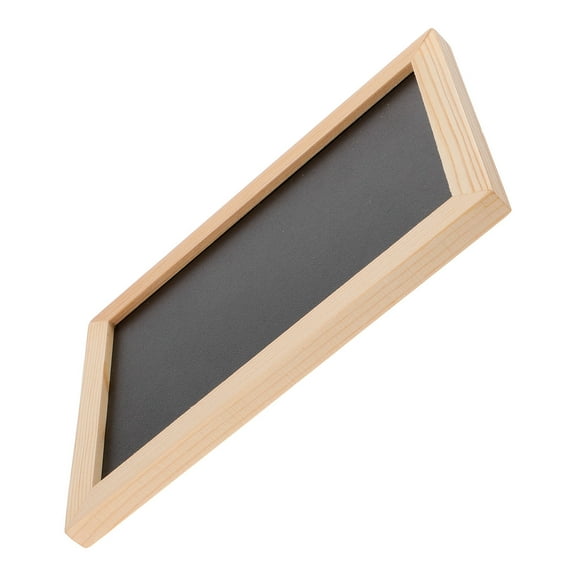 SEWCHICS Double Sided Message Chalkboard Sign, Reusable Writing Board for Home, Office, Classroom, 1 Set