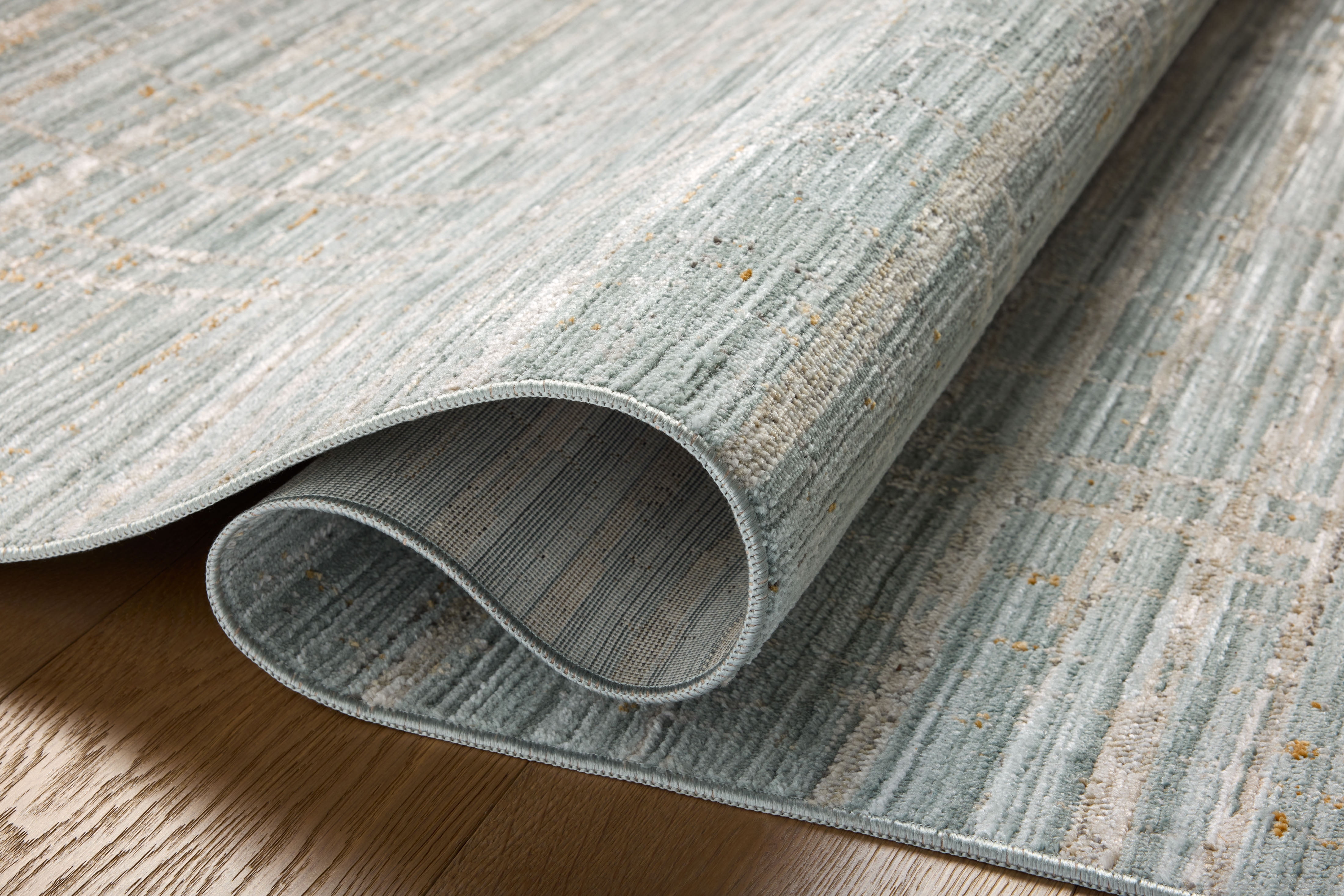 Loloi Wade Spa / Sand 18" x 18" Sample Rug