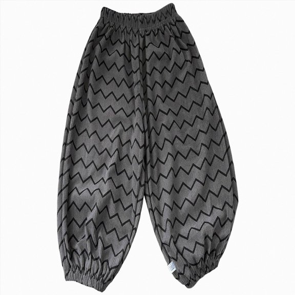 Splozh Girls' Sweatpants Fashion Childrens Corduroy Pants Boys Girls Casual Harem Pants Childrens Long Pants Trendy,Grey,12-24 Months