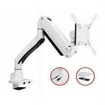 SIIG Ultra Heavy Duty Single Monitor Arm Desk Mount, VESA 75/100/200mm