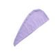 thumbnail image 2 of Toallas de microfibra para secar el cabello, secado rápido, para cabello largo (morado), 2 of 5
