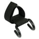 thumbnail image 3 of Par de levantamiento de pesas gimnasio entrenamiento gancho agarres correas guantes muñequeras (negro), 3 of 5