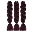 thumbnail image 1 of Clip In Hair Extension Braiding Hair Extensions Synthetic Braiding Hair Braids Hair for Gilrs 60CM, 1 of 1