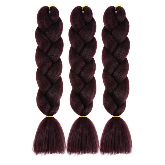 Clip In Hair Extension Braiding Hair Extensions Synthetic Braiding Hair Braids Hair for Gilrs 60CM