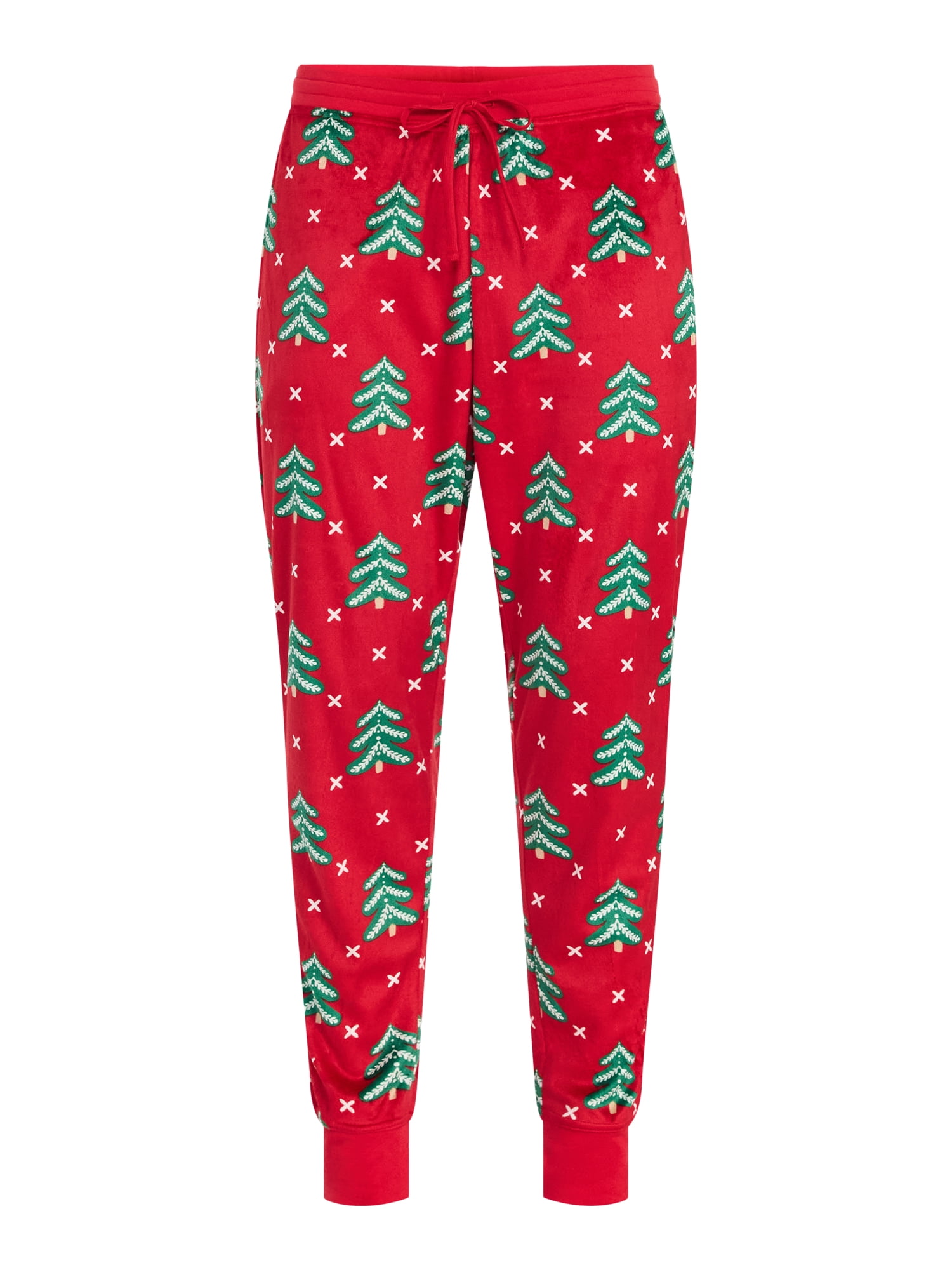 Men's Christmas Print Fleece Jogger Sleep Pants from Holiday Time, Sizes S-2XL