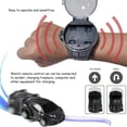 thumbnail image 2 of Hweilai Watch Remote Control Car Toy, 2023 Mini Cartoon RC Car Analog Watch, 2.4G Long Distance Infrared Remote Control Sensing Model Car Toys, Racing Car Watch, Interactive Game Toys-black, 2 of 5