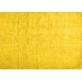 thumbnail image 1 of Ahgly Company Machine Washable Indoor Rectangle Solid Yellow Modern Area Rugs, 7' x 9', 1 of 4