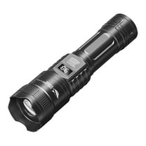 QHUDLV UV Flashlight, Portable Black Light with Dual Light Modes and USB Rechargeable for Detection