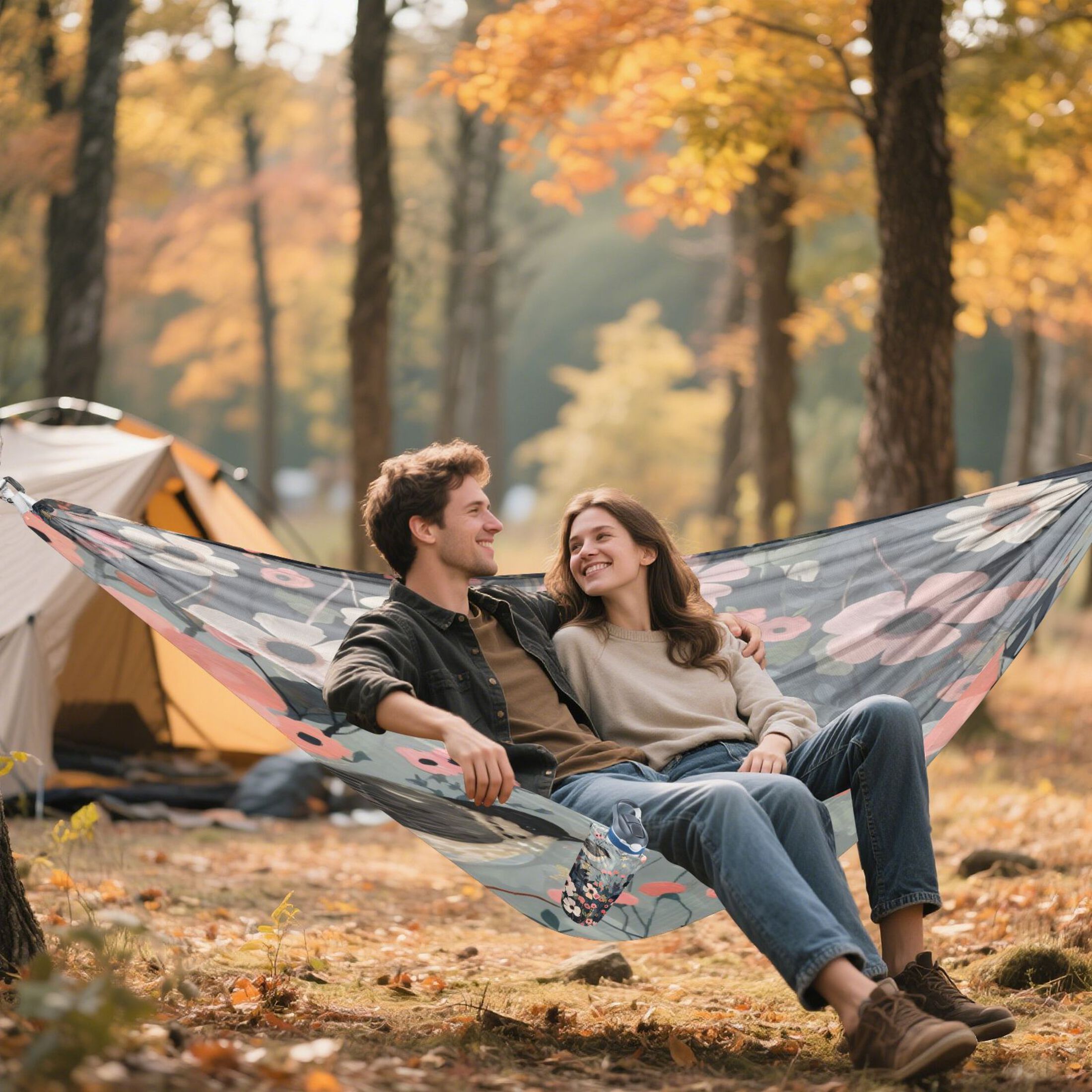 Hammock Camping Hammock Nylon Portable Hammock Travel Camping Hammock Black Bird