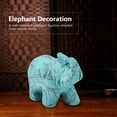 thumbnail image 7 of Stone Carved Hand-Carved Animal Elephant Crafts, Elephant Figurine, Decoration For Office For Home Collectible Decor Desk Ornametns, 7 of 7
