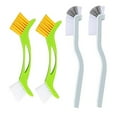 thumbnail image 4 of 4 Pcs Scrubber Products Cleaning Brush Hard Bristle Flexible, 4 of 8