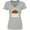AC-Heather Grey, variant on Inktastic Buffalo Wings Game Day Snack Women's V-Neck T-Shirt
