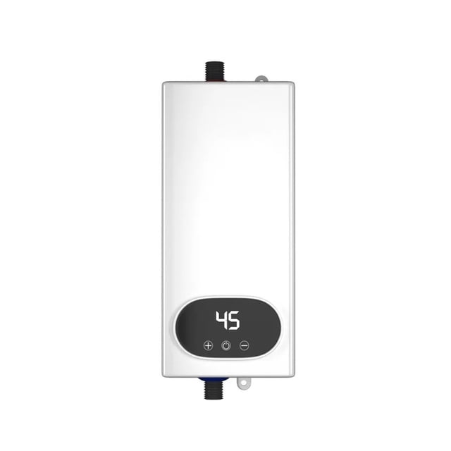 5.5kW Instant Electric Tankless Water Heater , Smart Water Heater Self-Modulating No Standby Losses, Household Shower Hot Water ,Security Protection Design