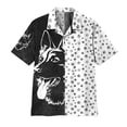 thumbnail image 3 of Camisa hawaiana de dibujos animados para hombre, blusa para hombre, estampado informal de perros en 3D, camisetas casuales de manga corta para hombre, ropa de calle de verano, 3 of 5