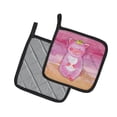 thumbnail image 2 of Caroline's Treasures Pig Watercolor Pair of Pot Holders, 2 of 3