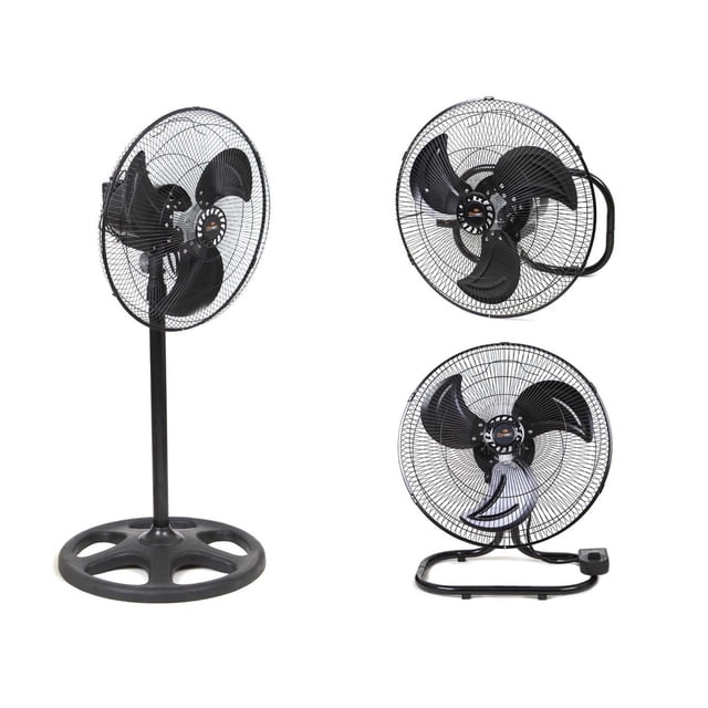 Ventilador Magnetik FS4531 3 en 1 18' 3 Vel Negro