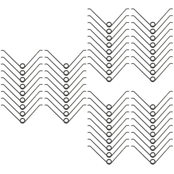 Garden Shears Spring 75 Pcs Gardening Tools Parts Replacement Bypass Pruner Springs for Trimmer Stainless Steel