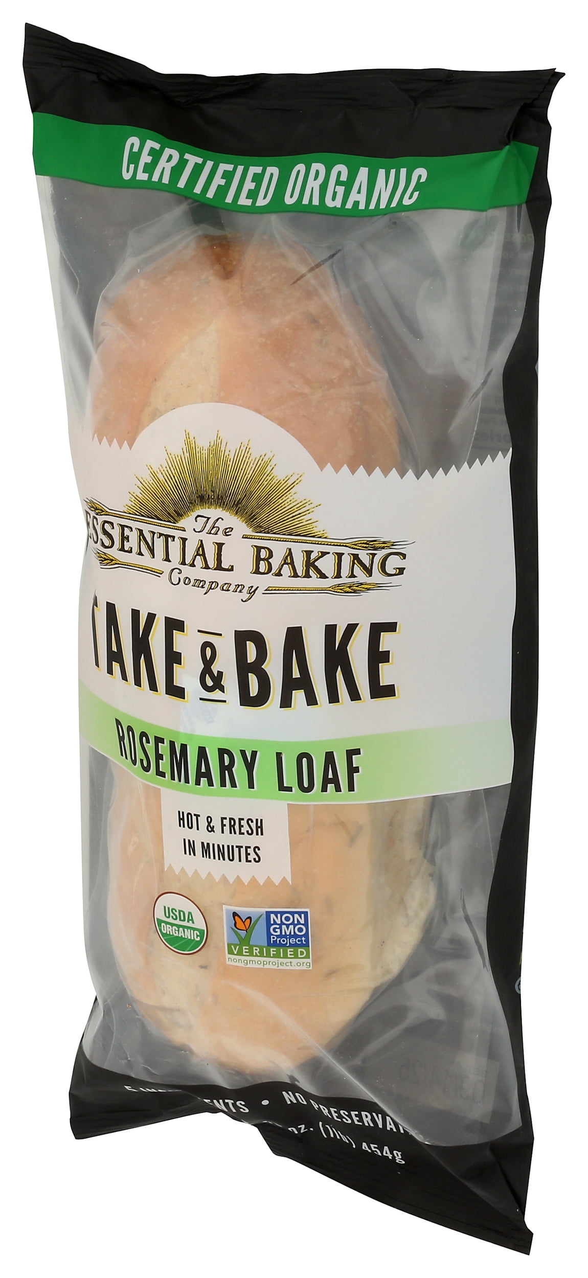 Pack of 16, The Essential Baking Comp Take & Bake Rosemary Loaf, 16 oz