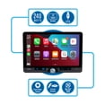 thumbnail image 3 of Jensen J1CA10FL 10.1 Pulgadas Certificado Apple CarPlay Android Auto con Cable o inalámbrico | Radio estéreo de Coche con visualización táctil DIN y Doble DIN | Bluetooth | entradas de cámara, 3 of 5