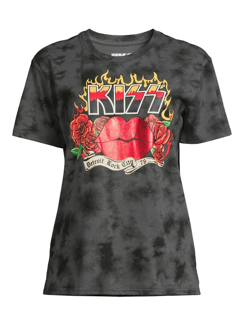 Women's Kiss T-Shirt - Walmart.com