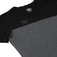 thumbnail image 3 of Playera Umbro Talla EG Deportiva Manga Corta con Dos Bloques Gris con Negro, 3 of 3