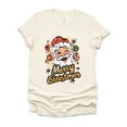 thumbnail image 2 of Merry Christmas Santa Wink - Women's Short Sleeve Graphic T-Shirt, 2 of 7