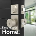 thumbnail image 2 of Mega Handles | Laura Entry Knob and Deadbolt Combo | Satin Nickel, 2 of 4