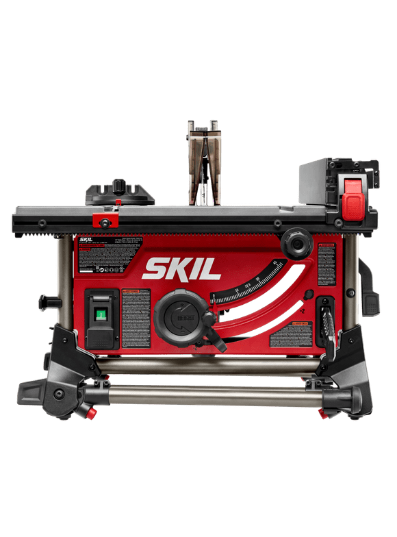 SKIL 15 Amp 10 Corded Electric Table Saw with Folding Stand