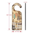 thumbnail image 3 of Do Not Disturb Door Knob Hanger Sign - Sewing Supplies - Image by Dan Morris, 3 of 3
