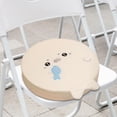 thumbnail image 4 of Cojín de espuma viscoelástica para silla de oficina con funda lavable El blanco come pescado, 4 of 8