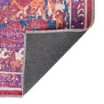 thumbnail image 7 of Unique Loom Renaissance Collection Area Rug - Roma (10' 6" x 14' Rectangle Multi Fuchsia/Blue), 7 of 7