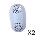 thumbnail image 1 of Paquete de 2-4 cajas de almacenamiento de esponjas de belleza, soporte para esponjas de maquillaje 2 piezas, 1 of 10