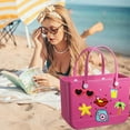 thumbnail image 3 of 32Pcs Bag Charms for Bogg Bag, Sunshine beach bikini Cute Charms Decoration Accessories, Bag Charms for Bogg Bag Rubber Tote Beach Bags, 3 of 7