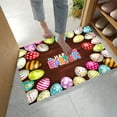 thumbnail image 2 of YingYouFu Easter Doormat, Colorful Eggs Rubber Backing Non Slip Kitchen Rug, Washable Entrance Mat for Bedroom Dining Room Front Door, 16x24 Inch Floor Decor, 2 of 6